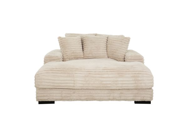Cocoon Taupe Oversized Chaise Lounger