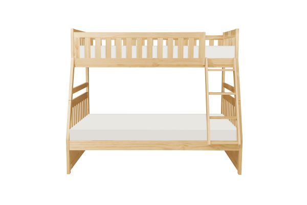 Bartly Natural Pine Twin/Full Bunk Bed