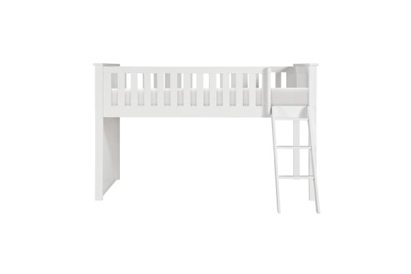 Galen White Low Loft Bunk