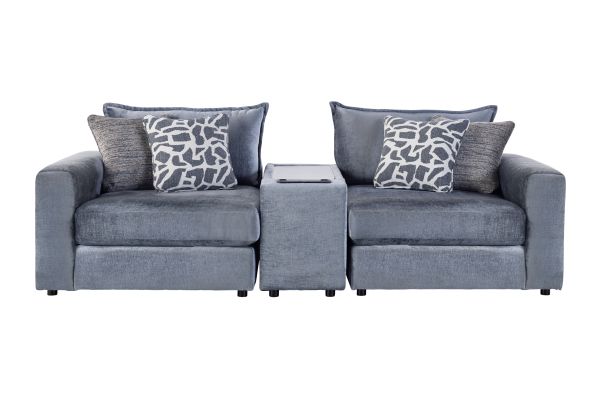 DreamTwo Steel Console Loveseat