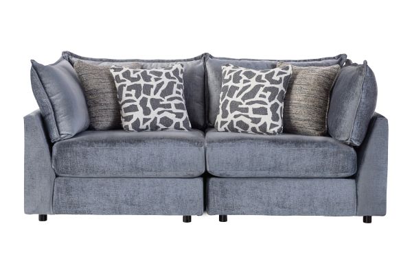 DreamTwo Steel 2-Piece Corner Loveseat