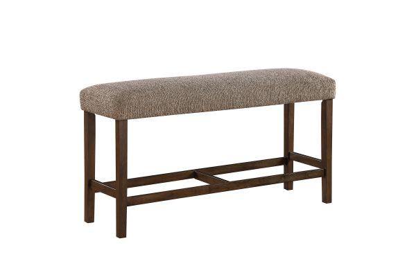 Global Furniture D4355 Brown Bar Table Bench