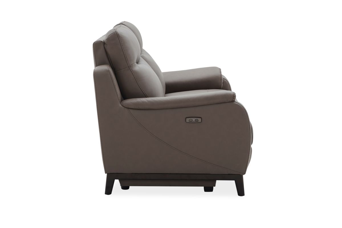 Marco Sable Dual Power Leather Reclining Loveseat 4