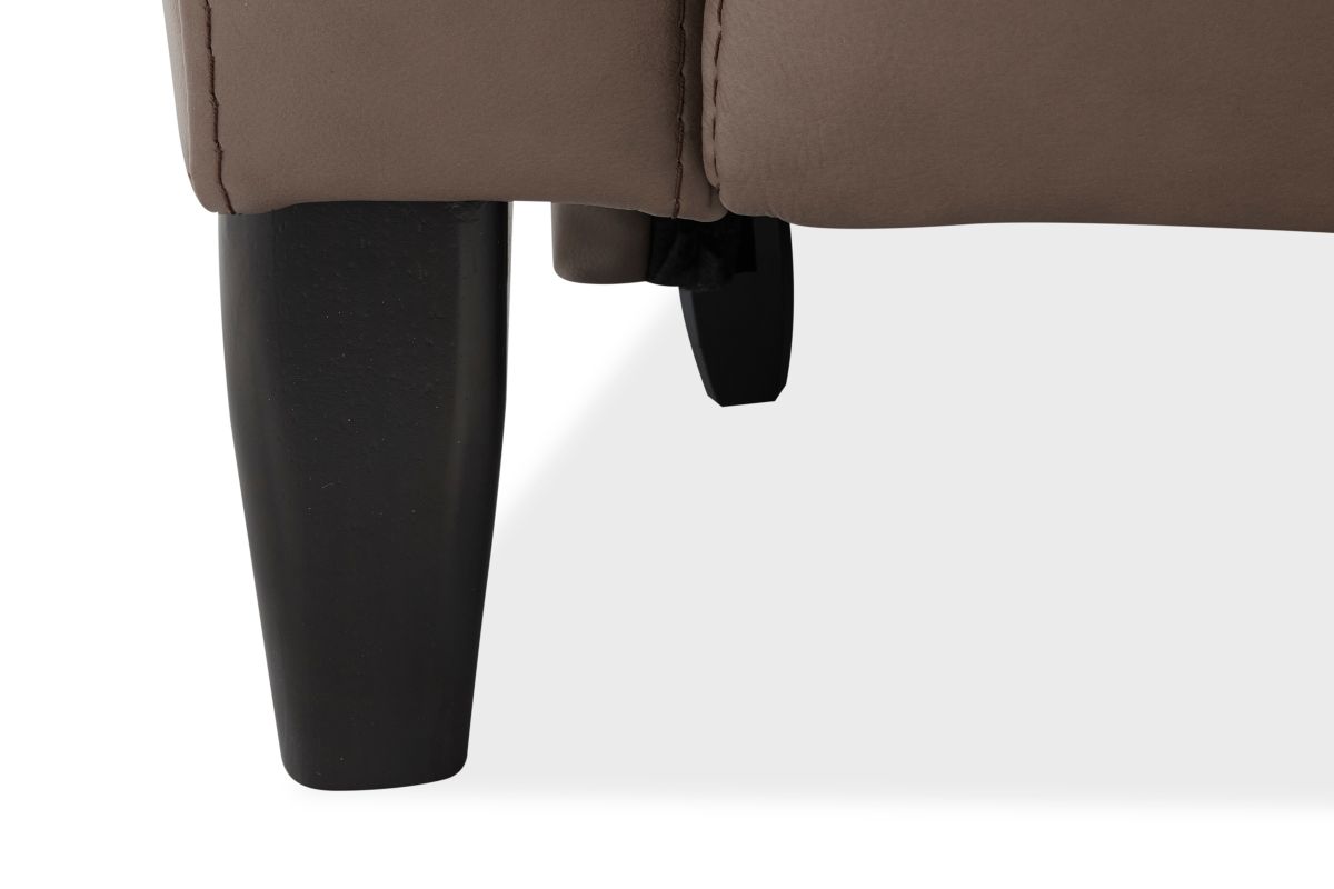 Marco Sable Dual Power Leather Reclining Loveseat 9