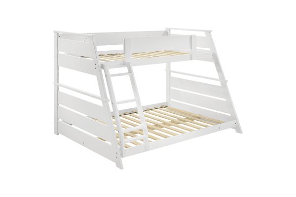 Holden Twin / Full Bunk Bed - White