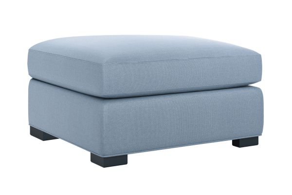 Harmonie Blue Ottoman