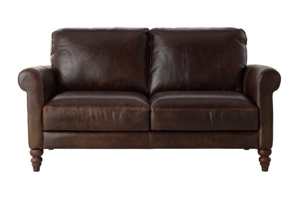 Oscar Leather Loveseat