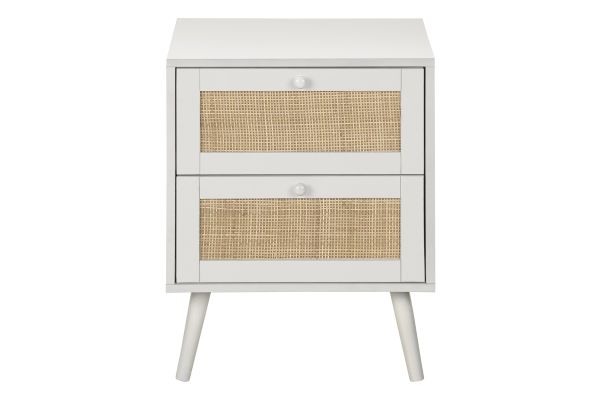 Monarch Specialties I 3619 - White End Table