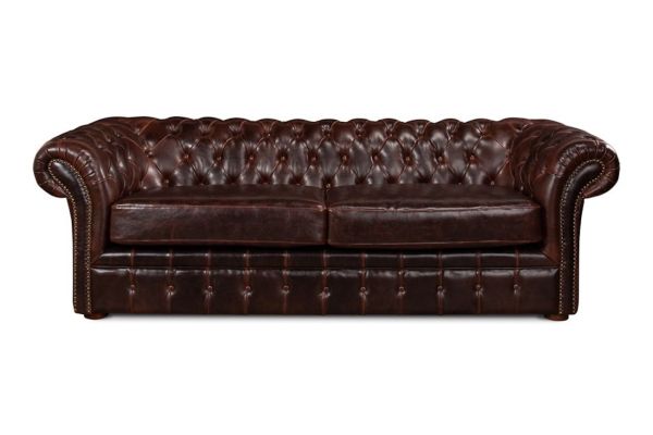 Piccadilly Three Seat Leather Sofa by Sarried