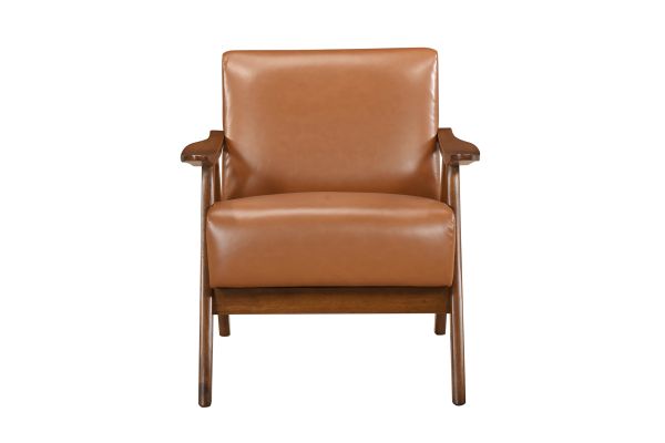 Damala Walnut Accent Chair