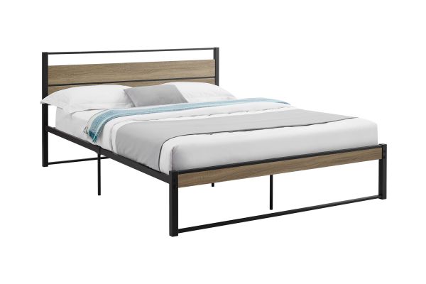 Monarch Specialties I 6070Q - Queen Platform Bed 