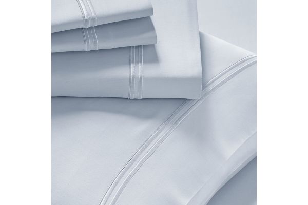 Premium Refreshing Tencel™ Lyocell Queen Sheet Set - Light Blue