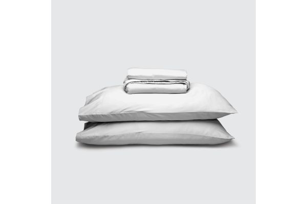 Weightless Cotton King Sheet Set - White