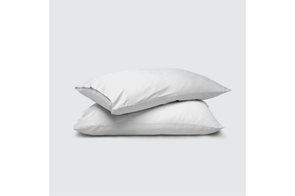 Weightless Cotton Queen Pillowcase Set - White
