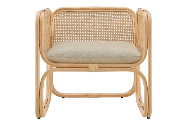 Ellis Natural Rattan Accent Armchair by Modway