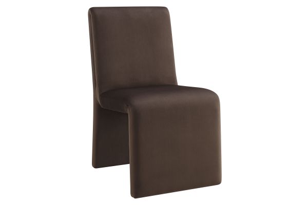 Emory Upholstered Chocolate Dining Side Chair by Modway