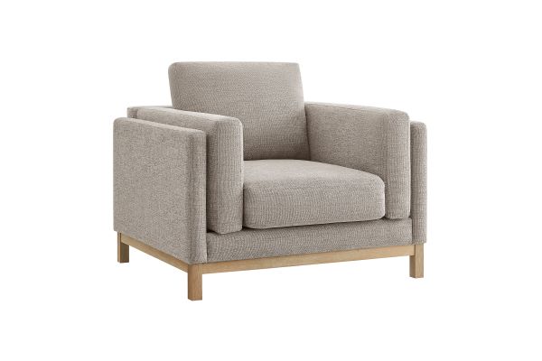 Roscoe Pewter Armchair by Modway