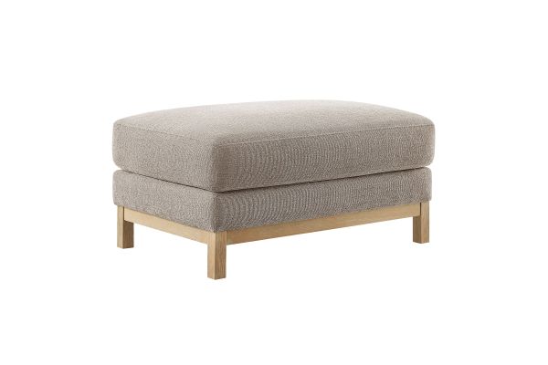 Roscoe Pewter Ottoman by Modway