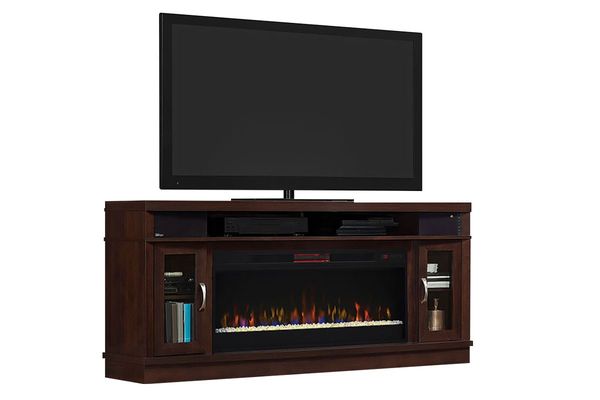 Deerfield Media Console  Fireplace 